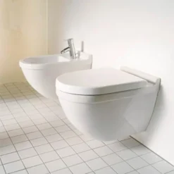 Duravit Starck 3 Durafix Wall Hung Toilet + Seat