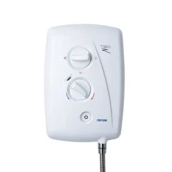 Triton T80Z 10.5 KW Fast-Fit Electric Shower - White/Chrome -Bathroom Products Shop sp8001zff d3