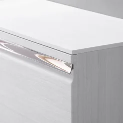 Roper Rhodes Pursuit Wall Hung Countertop Vanity Unit - Charcoal Elm - 1200mm Solid Worktop -Bathroom Products Shop ssw6042