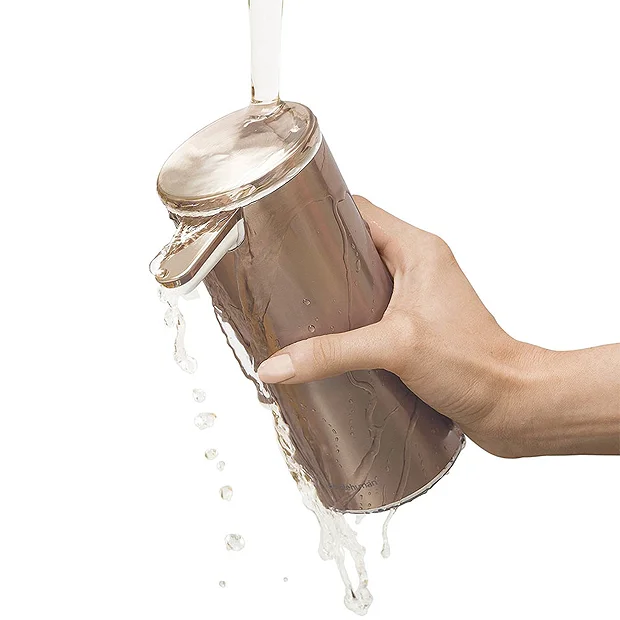 Simplehuman Rechargeable Liquid Sensor Pump Soap Dispenser - Rose Gold Steel 5 Simplehuman Rechargeable Liquid Sensor Pump Soap Dispenser - Rose Gold Steel - Image 5