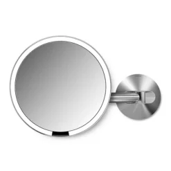 Simplehuman Wall Mounted 20cm Cosmetic Sensor Mirror 5 Simplehuman Wall Mounted 20cm Cosmetic Sensor Mirror -Bathroom Products Shop st3003 d1