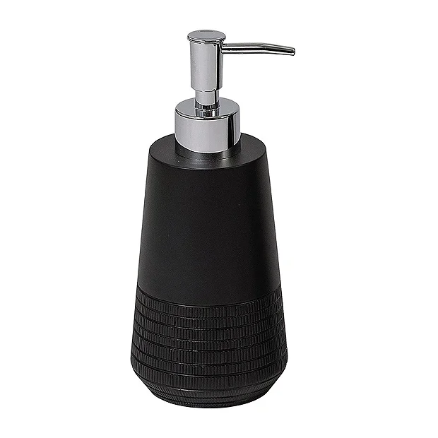 Strata Black Liquid Soap Dispenser 1 Strata Black Liquid Soap Dispenser