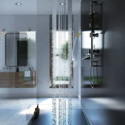 Showerwall Slate Grey Waterproof Decorative Wall Panel - Various Size Options -Bathroom Products Shop swslategrey d1