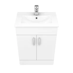 Toreno Cloakroom Suite Inc. Pro 600 Toilet (White Gloss) 10 Toreno Cloakroom Suite Inc. Pro 600 Toilet (White Gloss) -Bathroom Products Shop tcsp600 n d1