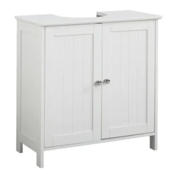 Tongue And Groove Under Basin Cabinet - White -Bathroom Products Shop tg109md4