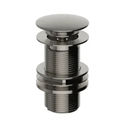 Heritage Clicker Basin Waste - Unslotted - Brushed Nickel