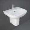 RAK Tonique 55cm 1TH Basin + Half Pedestal