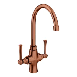 Trafalgar Brushed Copper Kitchen Tap -Bathroom Products Shop trktbc d1