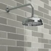 Trafalgar Dual Exposed Thermostatic Shower Pack (inc. Valve, Elbow + Fixed Shower Head)