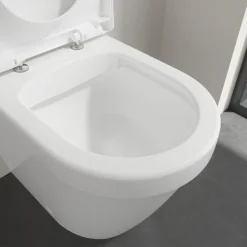 Villeroy & Boch Villeroy And Boch Architectura Rimless Back To Wall Toilet + Seat -Bathroom Products Shop vbaabtwss d1