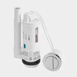 Venice Concealed WC Cistern With Chrome Push Button Flush -Bathroom Products Shop vccchrd1