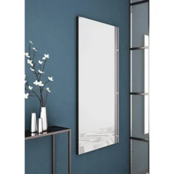 Venice Black Frame 700 X 900mm Rectangular Mirror -Bathroom Products Shop venbf6080 d1