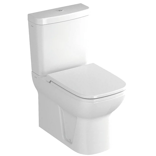 VitrA - S20 Model 4 Piece Suite - Closed Back CC Toilet & 60cm Basin - 1 Or 2 Tap Holes 3 VitrA - S20 Model 4 Piece Suite - Closed Back CC Toilet & 60cm Basin - 1 Or 2 Tap Holes - Image 3