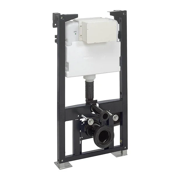 Crosswater - 0.98m Height Wall Hung WC Support Frame (w/ Concealed Cistern) 1 Crosswater - 0.98m Height Wall Hung WC Support Frame (w/ Concealed Cistern)