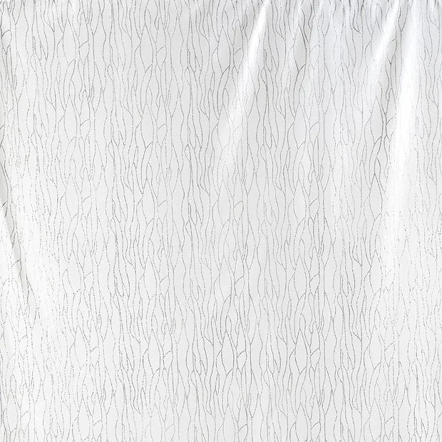 Wenko W1800 X H2000mm Deluxe White Polyester Shower Curtain 3 Wenko W1800 X H2000mm Deluxe White Polyester Shower Curtain - Image 3