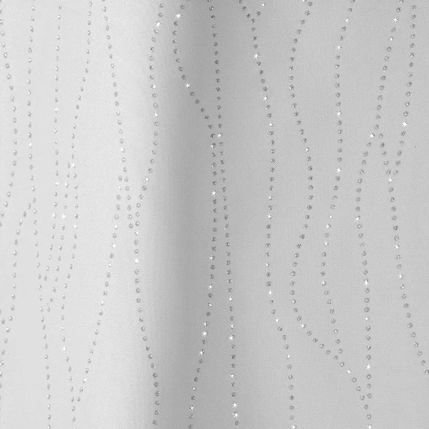 Wenko W1800 X H2000mm Deluxe White Polyester Shower Curtain 2 Wenko W1800 X H2000mm Deluxe White Polyester Shower Curtain - Image 2