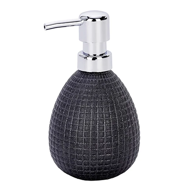 Wenko Polaris Jet Ceramic Anthracite Soap Dispenser 1 Wenko Polaris Jet Ceramic Anthracite Soap Dispenser