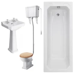 Winchester High Level Toilet Bathroom Suite