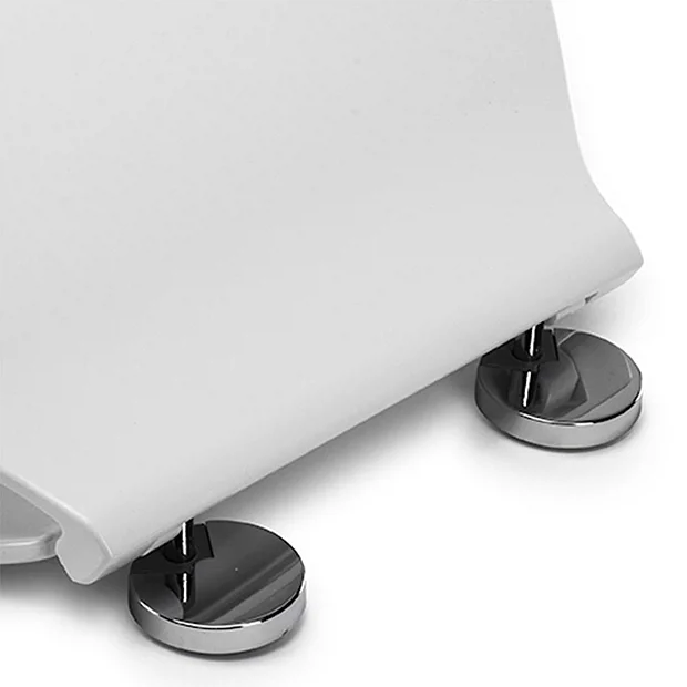 Croydex Flexi-Fix Victoria White Anti-Bacterial Toilet Seat 5 Croydex Flexi-Fix Victoria White Anti-Bacterial Toilet Seat - Image 5