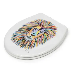Croydex Lewis McZoo Flexi-Fix Toilet Seat By Steven Brown Art