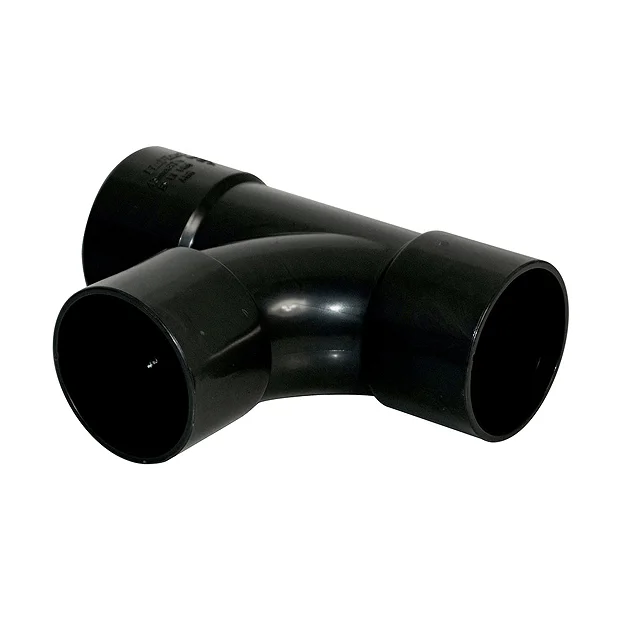 FloPlast 40mm Black ABS Tee 1 FloPlast 40mm Black ABS Tee