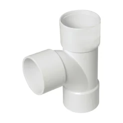 FloPlast 50mm White ABS Tee