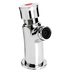 Bristan - Single Soft Touch Wall Mounted Timed Flow Tap With Flow Regulator